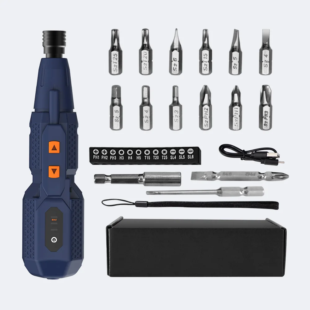 Electric Screwdriver Rechargeable Usb - 무선 전기 스크루 드라이버 세트 LED