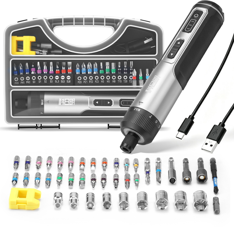 Electric Screwdriver Rechargeable Usb - 무선 전동 드라이버 비트 세트 8단