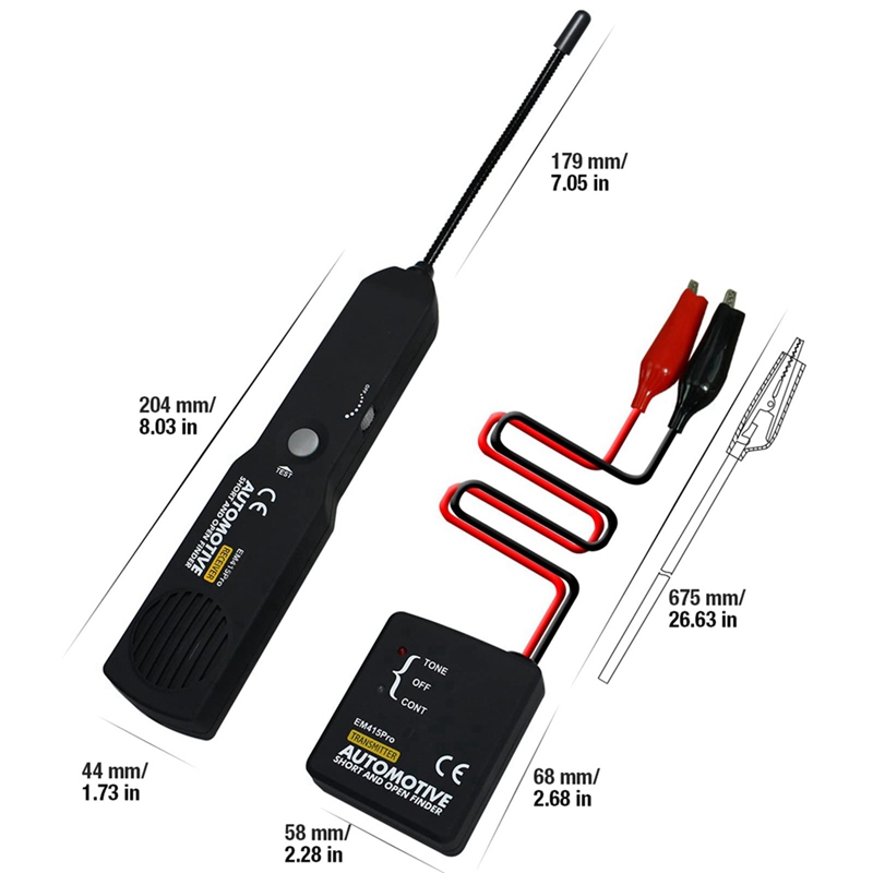 자동차 와이어 단락/개방 회로 탐지기 전원 케이블 테스 - Power Tools 리뷰 및 가격
